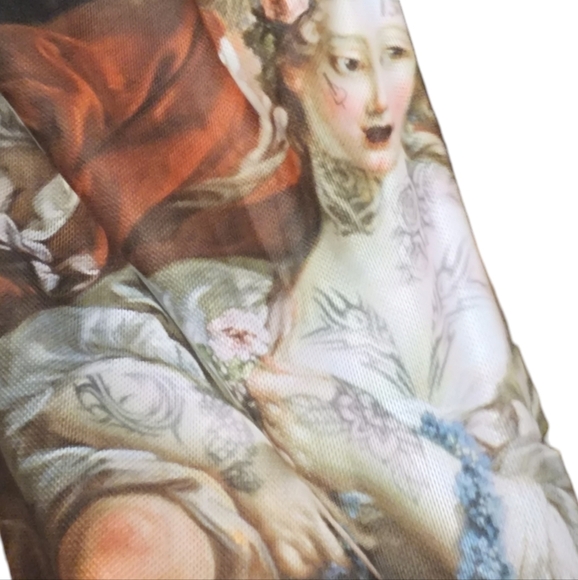 Dolls Kill Current Mood Da Vincis Demons Plus Size Mesh Top 3x Nwot - Picture 2 of 8